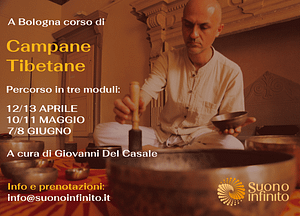 Campane tibetane corso in tre moduli